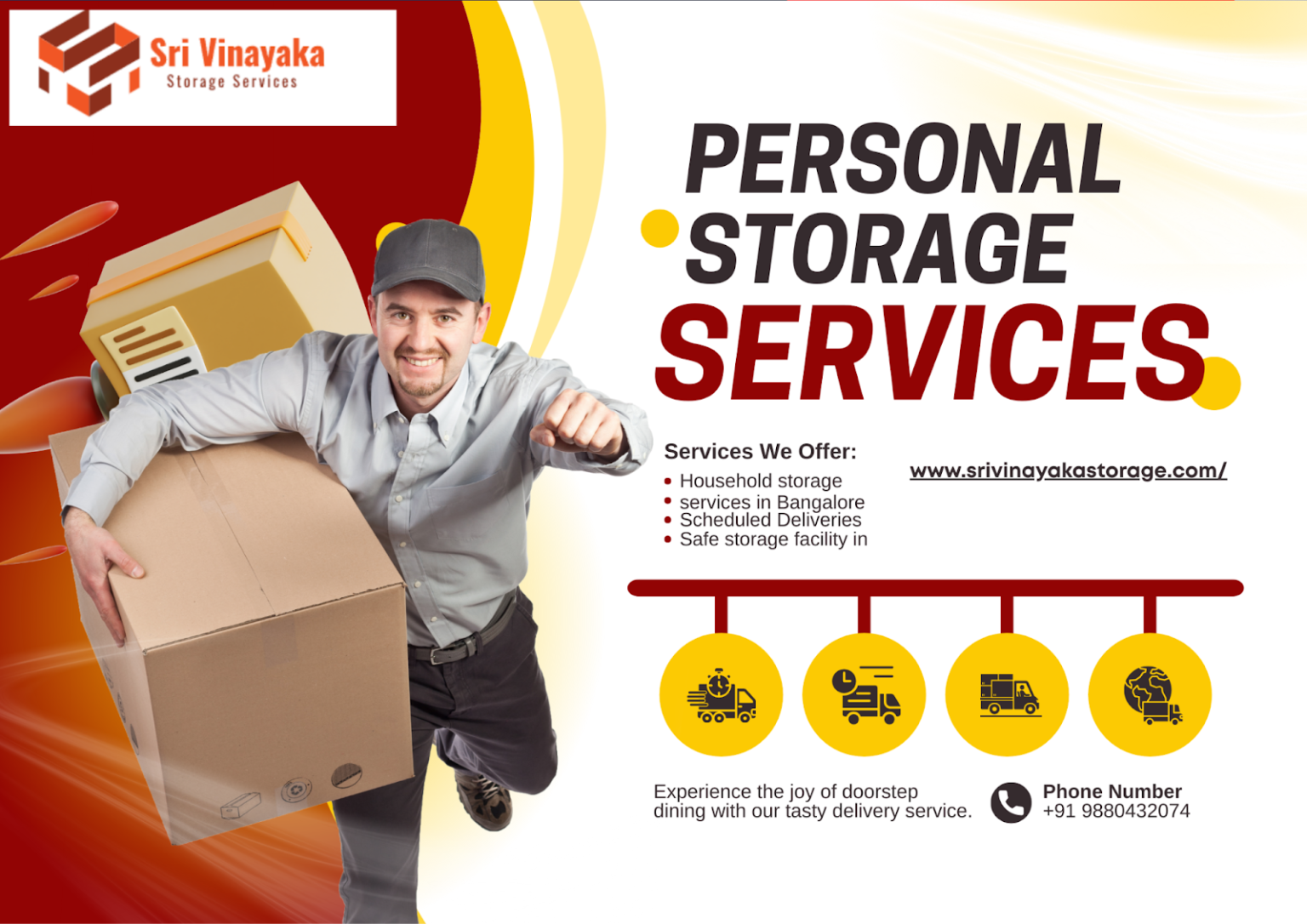 Personal Storage Services - Sri Vinayaka Storage