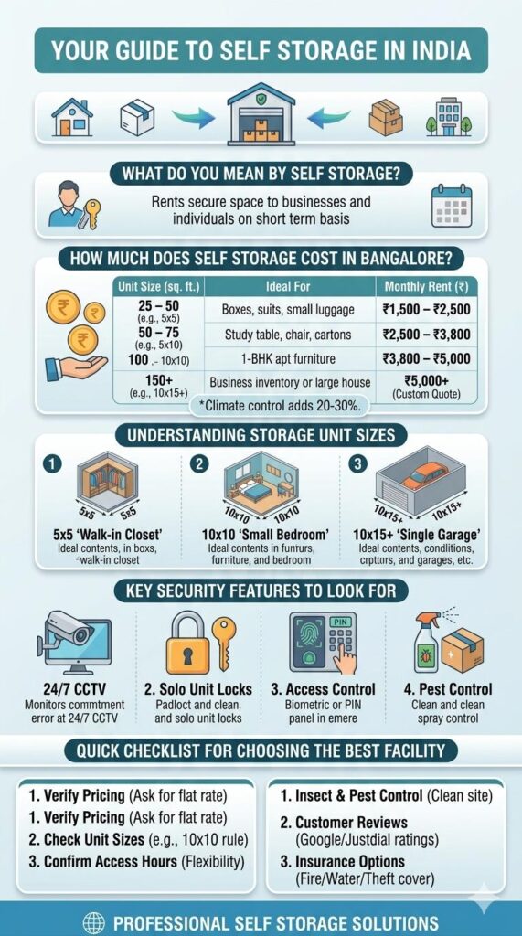 Sri Vinayaka Storage - Self Storage Services in India: Your Complete Guide to Safe & Affordable Storage