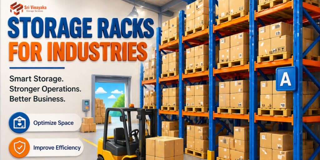 Sri Vinayaka Storage - The Ultimate Guide to Industrial Storage Racks: Types, Benefits, and Selection for Indian Businesses