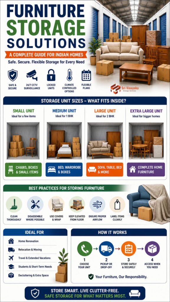 Sri Vinayaka Storage - Smart Furniture Storage Solutions: A Complete Guide for Indian Homes