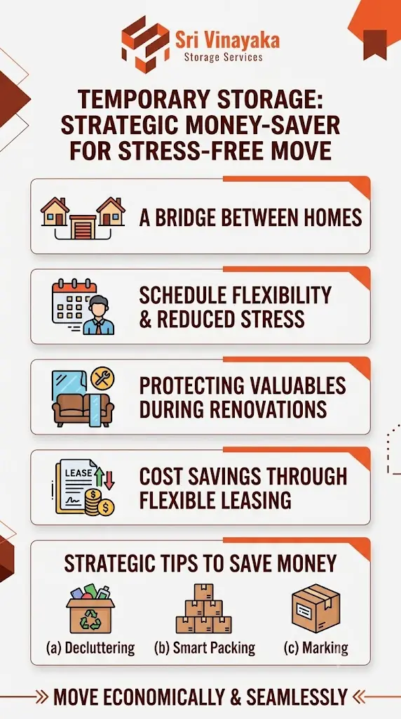 Sri Vinayaka Storage - Temporary Storage: Your Strategic Money-Saver for a Stress-Free House Move